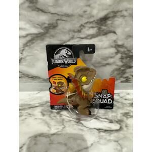 Rare Jurassic World Snap Squads Dilophosaurus